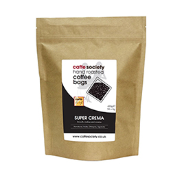 Super Crema Coffee Bags Now Available!